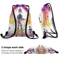thumbnail image 6 of Jentry Chau vs. The Underworld-theme Drawstring Backpack Sports Gym Bag Water Resistant String Bag Cinch Bag，12‘’X16‘’（30X40cm）, 6 of 6