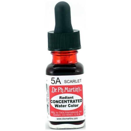 UPC: 0090385405101 | Dr. Ph. Martin s Radiant Concentrated Water Color  0.5 oz  Scarlet (5A)