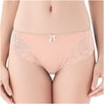 thumbnail image 1 of Braguitas de mujer de cintura media con encaje de tela de natación Calzoncillos de mujer de algodón con forro Fridja nalpqowj13576, 1 of 9