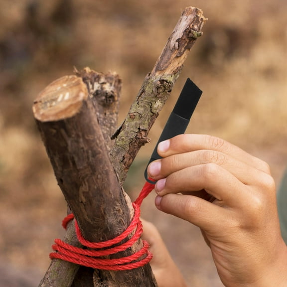 UPKOCH 10Pack Camping Fire Starter Stainless Steel Rod Multiusel Design for Hiking Gear