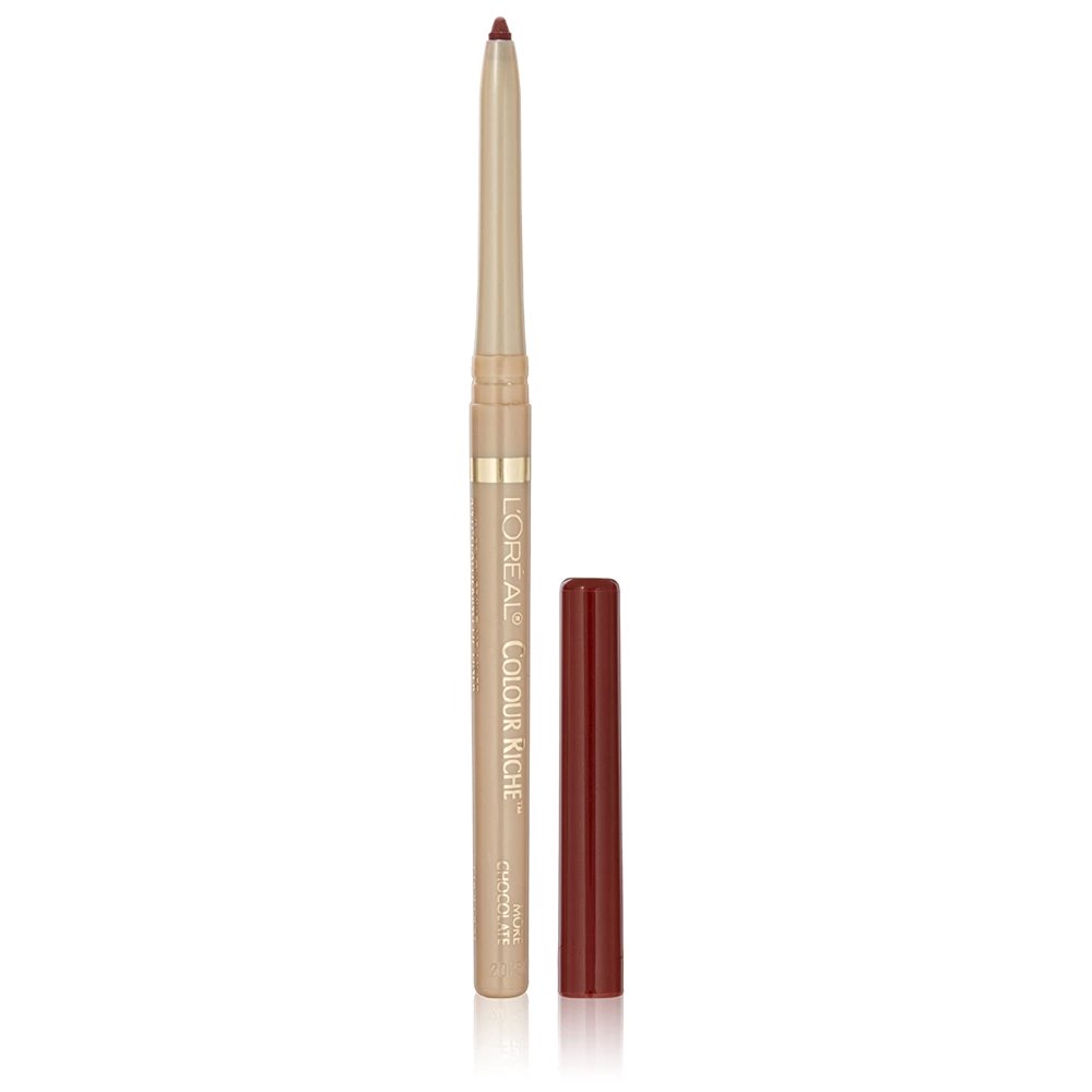 L'Oréal Paris Colour Riche Lip Liner, More Chocolate, 0.007 oz