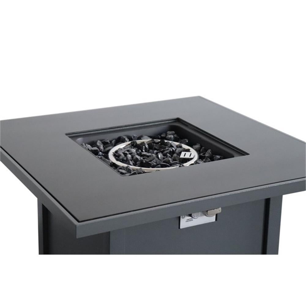 Living Source International  25'' H x 30'' W Steel Outdoor Fire Pit
