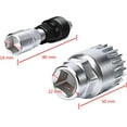 thumbnail image 4 of Bike Crank Extractor/Arm Remover and Bottom Bracket Remover with 16mm Spanner/Wrench. Professional Bicycle Repair Tool Kit, 4 of 7