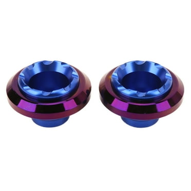 VOBOR 2PCS Motorcycle Wheel Axle Sliders Crash Protector Aluminium Alloy Universal Autocycle Accessories