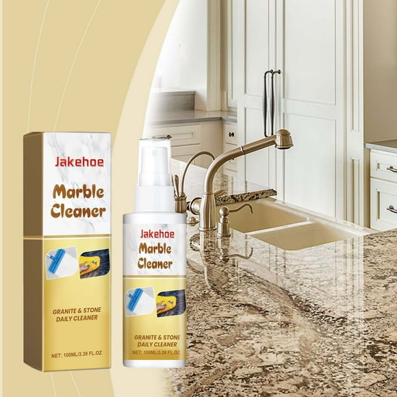 Meitianfacai Stone Cleaner Stone Stain Removal Cleaning Maintenance Stone Floor Polishing Nourishing Degreasing Stain Removal Stain Remover Cleaner 100ml