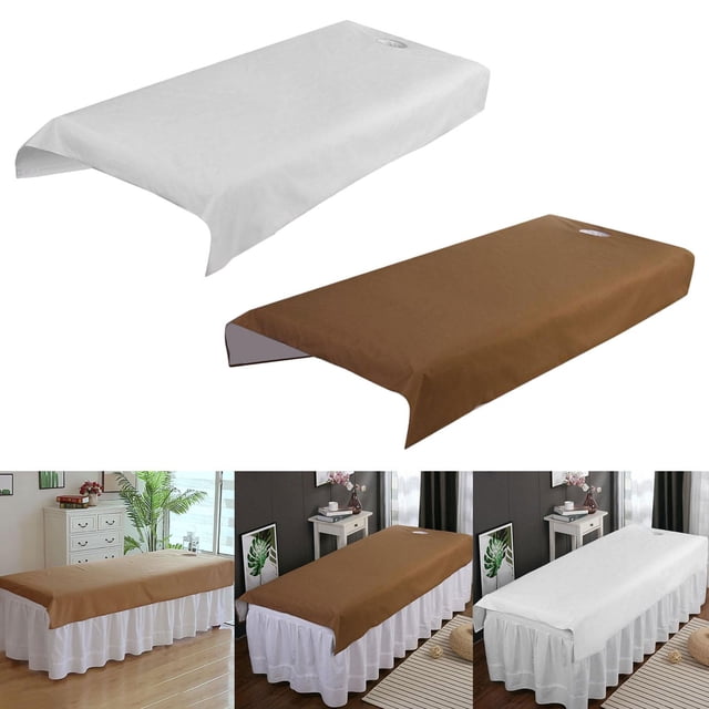 2x Professional Waterproof Massage Bed Table Covers Anti-oil Salvador sábanas de cama de masaje