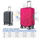 thumbnail image 4 of Balery Rose Red Glitter Funda de equipaje, fundas para maletas, elástica, lavable, protector de maletas, compatible con maletas de 18 a 32 pulgadas-Medium, 4 of 7