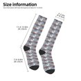 thumbnail image 2 of Yiaed sparus aurata Print Great elasticity Adult Stockings Sports socks for Men and Women, 2 of 6
