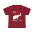 thumbnail image 2 of Elephant Lover Just A Girl Who Loves Elephants T-Shirt, 2 of 2