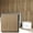 Square - Walnut-19.7 x 19.7in.-12, variant on Slat Wall Panel  3d Fluted Textured 12-tile 19.7 X 19.7in. - Oak