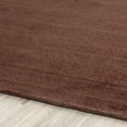thumbnail image 5 of SAFAVIEH Himalaya Rachelle Solid Wool Area Rug, Brown, 6' x 6' Square, 5 of 10