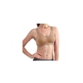 thumbnail image 2 of INSPIRAR CHIC Sujetadores deportivos sin costuras y sin alambre para mujeres con almohadillas removibles, tops de dormir, talla XXXL, ajuste 38A/B, color beige, 2 of 5
