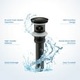 thumbnail image 2 of Pop Up Drain Stopper for Bathroom with Overflow, 2 of 9