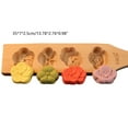 thumbnail image 3 of Wood Mooncake Stamps Mooncake Mold Hand Press Mooncake Moulds Pastry Accessories, 3 of 16