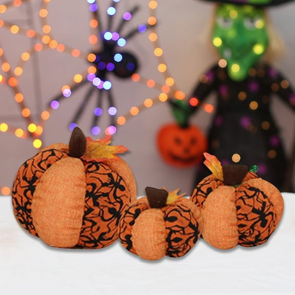 Yoziaaoa 9 Pcs Plush Autumn Themed Decorative Pieces with Realistic Detailing, Ideal for Seasonal Party Arrangements(Multi-color)