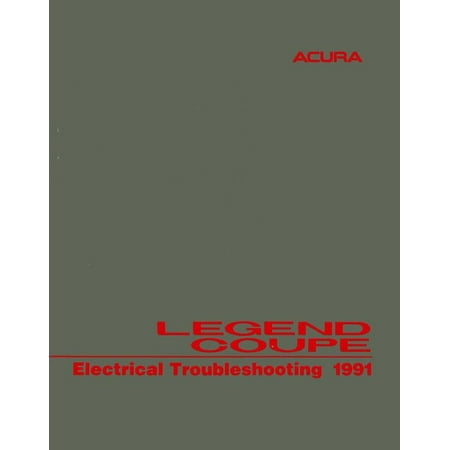 - Bishko OEM Repair Maintenance Shop Manual Bound for Acura Legend Coupe - Electrical Troubleshooting 1991
