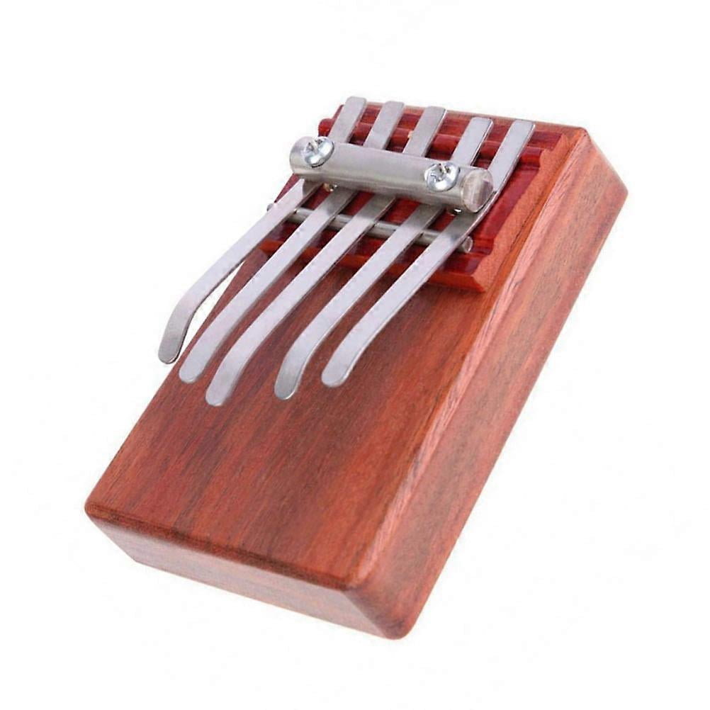 Mini Thumb Piano 1Pc Compact Shape 3.54X2.44X0.79in Traditional Design Perfect For Music Enthusiasts And Beginners