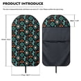 thumbnail image 7 of POLERO Cactus Geometric Terry Cloth Car Seat Cover, Machine Washable Sweat Absorbent Seat Protector for Cars Trucks Vans and Daily Driving, 7 of 7