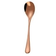 thumbnail image 1 of AMERTEER 1Pc Solid Color Stainless Steel Coffee Tea Cream Cocktail Stirring Spoon Cutlery, 1 of 10