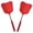 Red, variant on NAOJIE Fly Swatter,Fly Swatter for Indoors,Fly Swatter Manual,Plantain Retractable Fly Swatter Stainless Steel Non-Slip Handle Household Manual Fly Swatter-2pc-Black