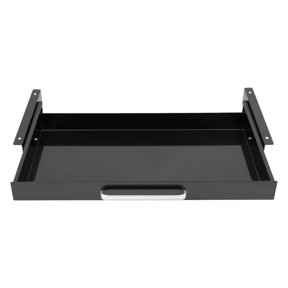Under Desk Mounted Pull-Out Drawer with Quiet Sliding Mechanism, Modern Design for Streamlined Workspace and Convenient Storage