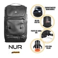 thumbnail image 2 of Mochila Skypeak 17 PulG Resistente Al Agua Negro Nur-117bk Skypeak NUR-117BK, 2 of 8