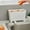 🔥 White_New#10548, variant on Kitchen Waste Bin Over-Cabinet Garbage Bowl with Drainboard | Food Scrap Collector Compost Container | 1 Pc | White Plastic | 18x12x8.5cm | Easy Clean | Multipurpose Kitchen Organizer