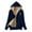 Navy, variant on Meihcang Fleece Hoodie Women, Full Zip Up Sherpa Lined Hoodie Sweatshirt Winter Warm Long Sleeve Hooded Jacket Coat Navy XXXL