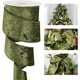thumbnail image 2 of HUIHUANG Cinta de terciopelo con alambre verde oliva de 2-1/2 pulgadas, cinta de alambre de terciopelo verde para árbol de Navidad, lazos grandes, coronas, envoltura de regalos, guirnalda, decoración, 2 of 4