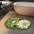 thumbnail image 1 of Fiudx Alfombra Corredora Estera Absorbente Fresca De La Entrada Del Cuarto De Baño De La Estera De La Entrada De La Flor Del Modelo Del Yeso Del Estilo Ofertas Flash Del Día, 1 of 3