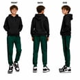 thumbnail image 2 of Pro Athlete Boys Sweatpants - 3 Pack Active Performance Fleece Jogger Pants for Kids (8-20), 2 of 7