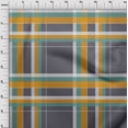 thumbnail image 3 of oneOone Georgette Viscose Fabric Madras Check Print Fabric BTY 42 Inch Wide, 3 of 4