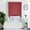 Red, variant on Blackout Window Blinds Shade,No Drill Blinds with Clips,Darkening Pleated Window Shades,Easys to Cut and Install,Suitable for Rooms, Windows, Door Frames