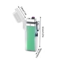 thumbnail image 3 of openpig Electric Lighter, Windproof Lighter Cool Lighters - Rechargeable USB, Windproof, Flameless, Waterproof for BBQ, Hiking, Camping (Green), 3 of 6