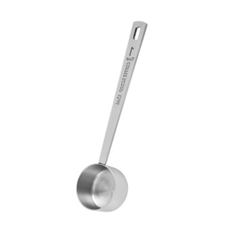 

HomeLife 15ml/30ml Measuring Spoon Precise Food Grade Convenient Solid Color Easy to Clean Measurement Lightweight Stainless Steel Measuring Spoon for Home