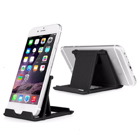 Foldable Phone and Tablet Desk Stand, Adjustable Desktop Holder Cradle for Home, Office and Travel, TIKA