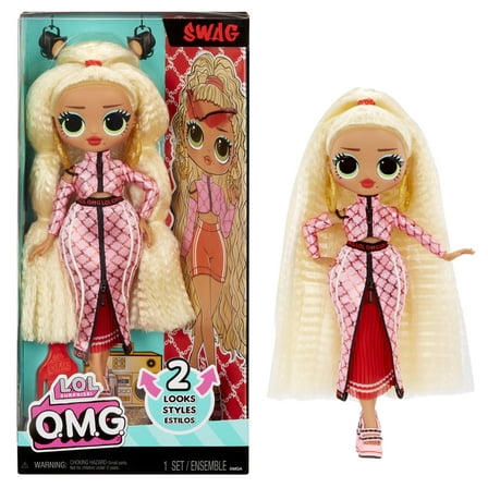 LOL Surprise OMG Swag Fashion Doll with Fashions and Accessories, Ages 4 