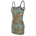thumbnail image 5 of Ladies Elegant Sling Sleeveless Sexy Dress Animal prints, 5 of 6