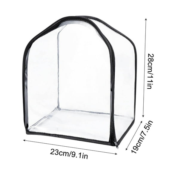 Hovmgk Transparent Storage Bag, Clear Organizer Pouch, Durable, Reinforced-Handle, Odorless – Perfect for Closets, Travel, Great for Organizers, Renters, Clear