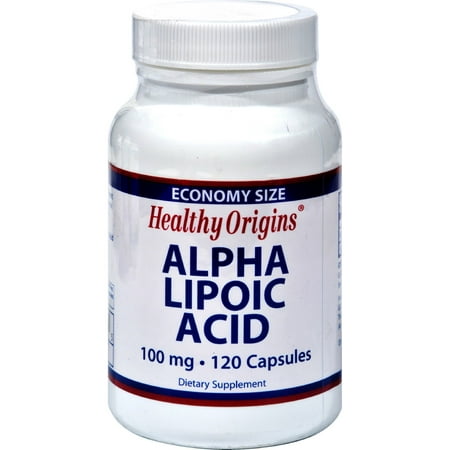 Acide alpha-lipoïque, 100 mg, gélules, capsules 120