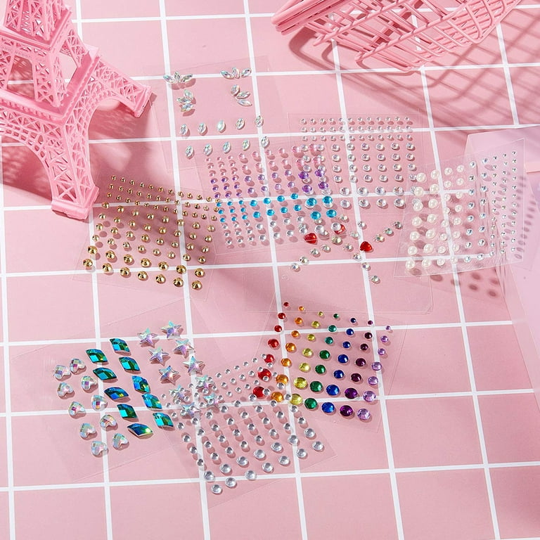Rhinestone Stickers Self Adhesive Jewel Stickers Bling Gems for