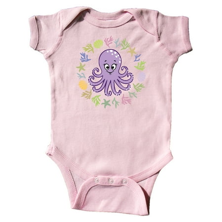 

Inktastic Octopus Cute Girls Outfit Gift Baby Girl Bodysuit