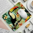 thumbnail image 2 of Toucan Square Desk Mat Mousepad, 8.3x9.8 Inch Non-Slip Rubber Bottom, Printed Gaming Mousepad for Office and Gaming, 2 of 6