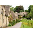 thumbnail image 2 of wall26 - Picturesque Old Stone Houses of Arlington Row in The Village of Bibury, England - Removable Wall Mural | Self-Adhesive Large Wallpaper - 66x96 inches, 2 of 6