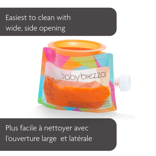 Baby Brezza Easy-to-Fill & Clean Reusable Baby Food - Walmart.ca