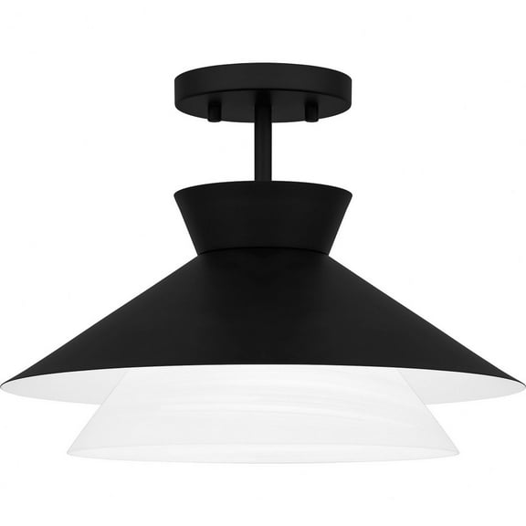 Quoizel Lighting - 1 Light Semi-Flush Mount In Modern Style-11 Inches Tall and