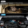 thumbnail image 2 of 2 Pack Ultrasonic Rodent Repellent for Car, Plug-in Mouse Repeller with 3 Power Modes, LED Strobe, Under Hood Use, Black, 2 of 6