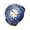 Blue, variant on Waterproof Elastic Rope Compass - Portable, Durable ABS/PVC Outdoor Navigation Tool for Hiking & Diving