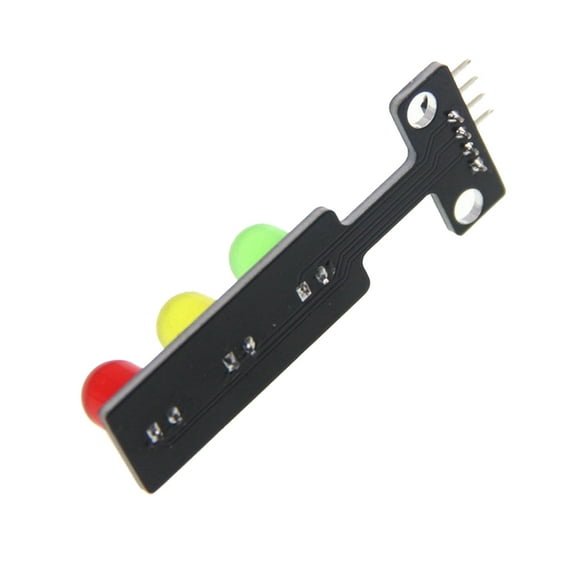 tredstone Light-emitting Module Red Yellow Green RGB LED Display Mini Diode Traffic Lights Model Electronic Modules DIY Project