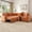 Orange, variant on Harper & Bright Designs Modular Sectional Sofa with Pull Out Bed, Convertible Sofa Sleeper with Storage, Chenille U-shaped Sectional Sofa with Console and Cup Holders, Orange